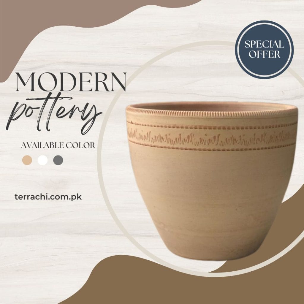 Small Clay Pots 1 modern pottery